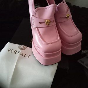 Versace platform pumps